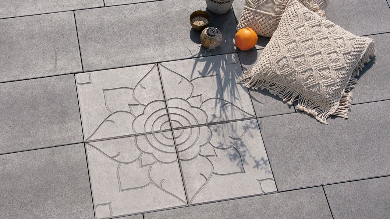 Feiner - exklusiver Betonwerkstein | Terrassenplatten